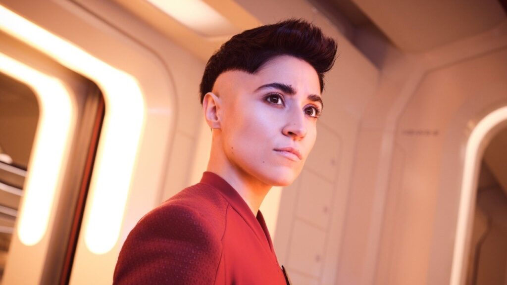 Melissa Navia como Erica Ortegas em Star Trek: Strange New Worlds (Reprodução / Paramount+)