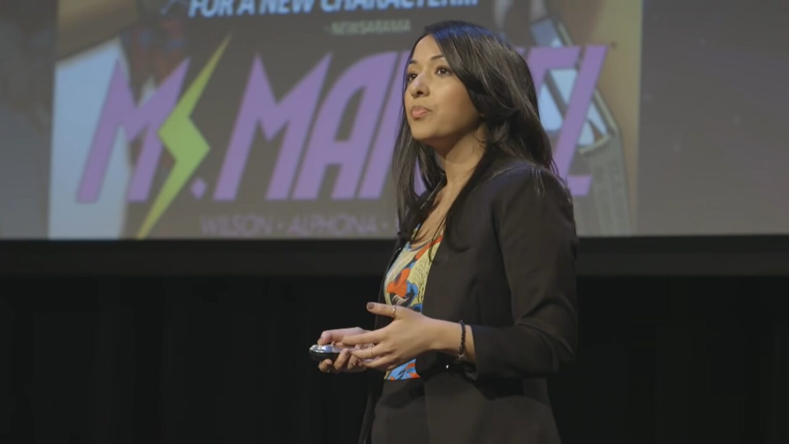 Ms. Marvel | Criadora revela curiosidade sobre as melhores cenas da série Sana Amanat e uma das criadoras de Kamala Khan para a Marvel Comics Reproducao Youtube 1
