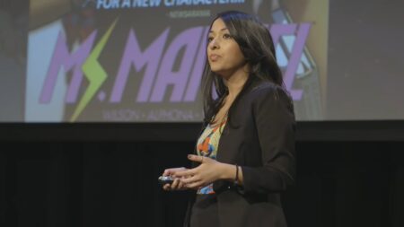 Sana Amanat e uma das criadoras de Kamala Khan para a Marvel Comics Reproducao Youtube 1