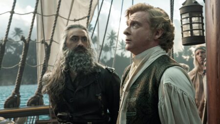 HBO Max cancela uma de suas maiores séries de comédia Taika Waititi e Rhys Darby em cena de Nossa Bandeira e a Morte Divulgacao HBO Max