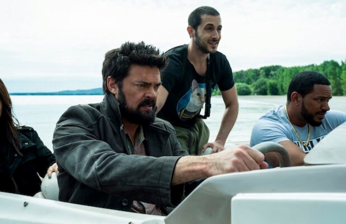 Prime Video faz evento secreto com elenco de The Boys e desperta ira de fãs: "Tome vergonha" 1 Bruto (Karl Urban) Francês (Tomer Capone) e Leitnho (Laz Alonso) em The Boys (Reprodução / Prime Video)