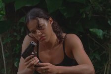 Michelle Rodriguez é Ana Lucia em Lost (Reprodução/FOX)
