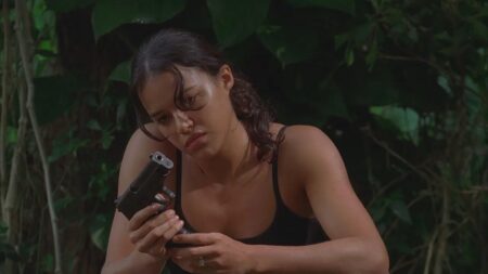 Michelle Rodriguez é Ana Lucia em Lost (Reprodução/FOX)