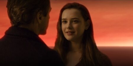 Katherine Langford como Morgan Stark em Vingadores: Ultimato