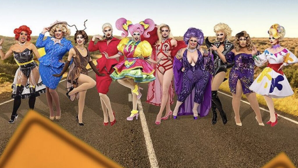 Segunda temporada de Drag Race Oceania recebe data oficial de estreia Participantes da primeira temporada de Drag Race Oceania (Divulgação)