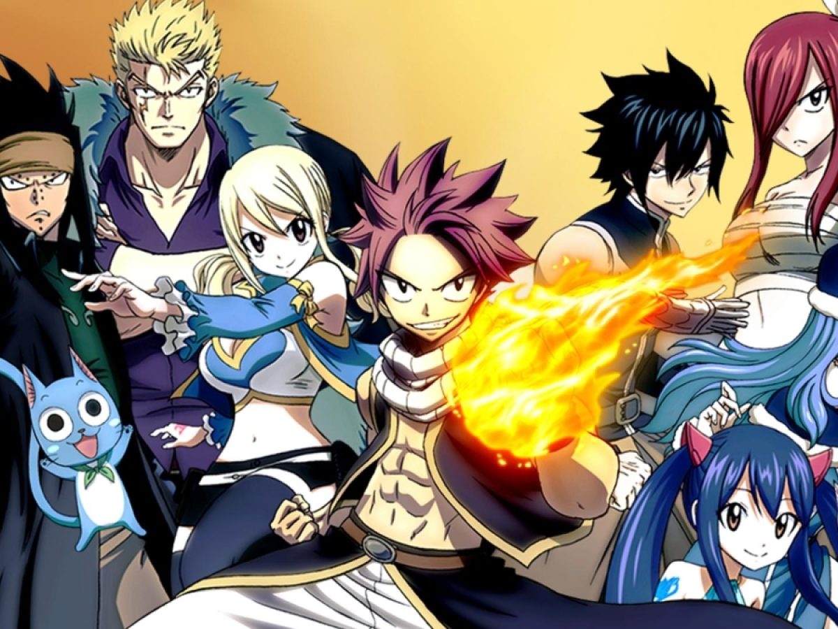 5 personagens principais de Fairy Tail