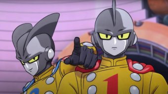 Gamma 1 e Gamma 2 em Dragon Ball Super: Super Hero (Reprodução / Toei Animation)