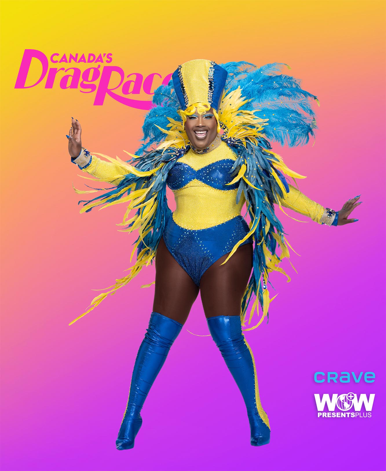 Conheça as participantes da terceira temporada de Canada's Drag Race 6 Jada Shada Hudson (Divulgação/WOW+)