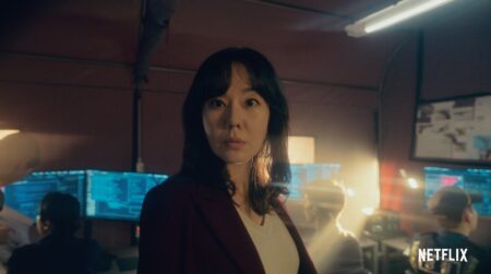 Atriz de La Casa de Papel: Coreia conta que teve papel em Lost criado especialmente para ela Kim Yun-jin em La Casa de Papel: Coreia (Reprodução/Netflix)