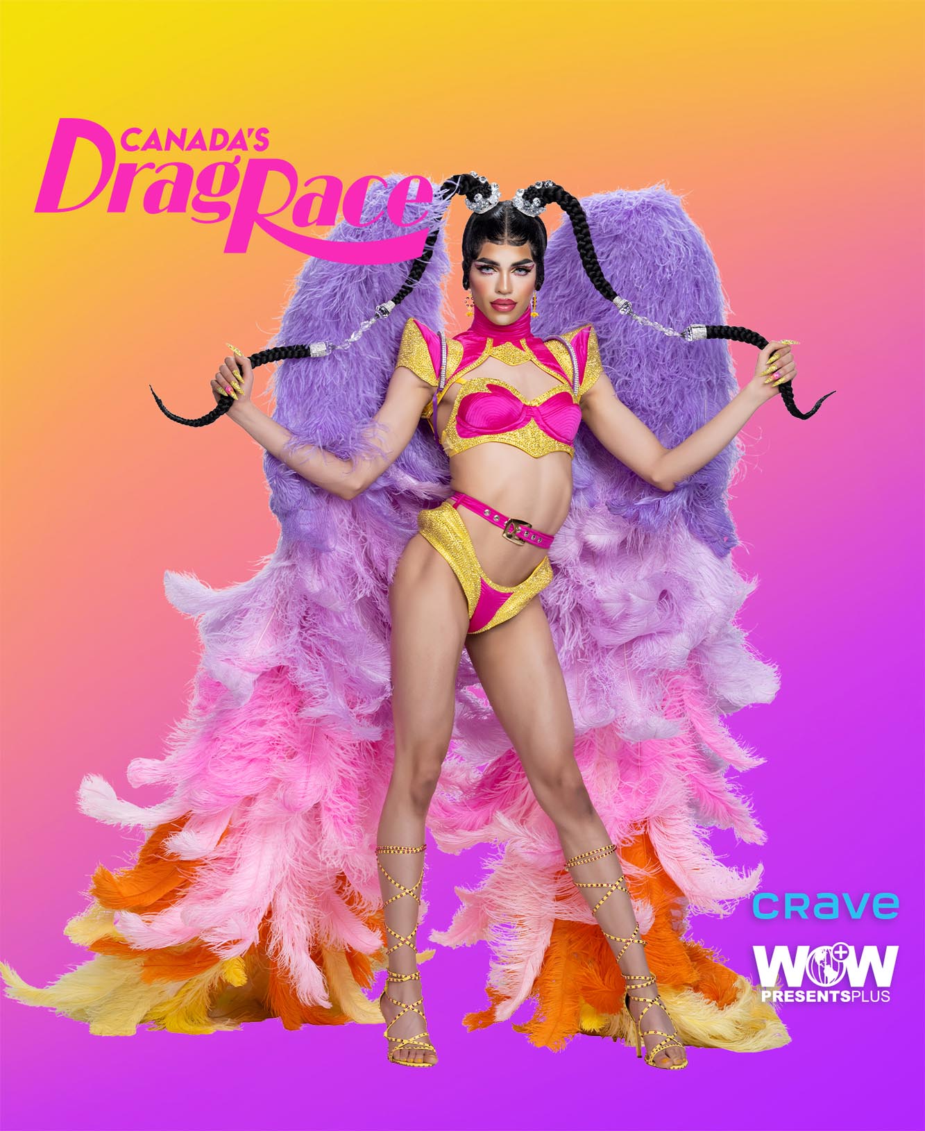 Conheça as participantes da terceira temporada de Canada's Drag Race 10 Miss Fiercalicious (Divulgação/WOW+)