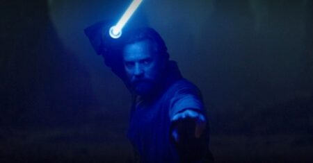 Star Wars: Fãs elogiam o final de Obi-Wan Kenobi Obi-Wan Kenobi (Ewan McGregor) em Obi-Wan Kenobi (Reprodução / Disney+)