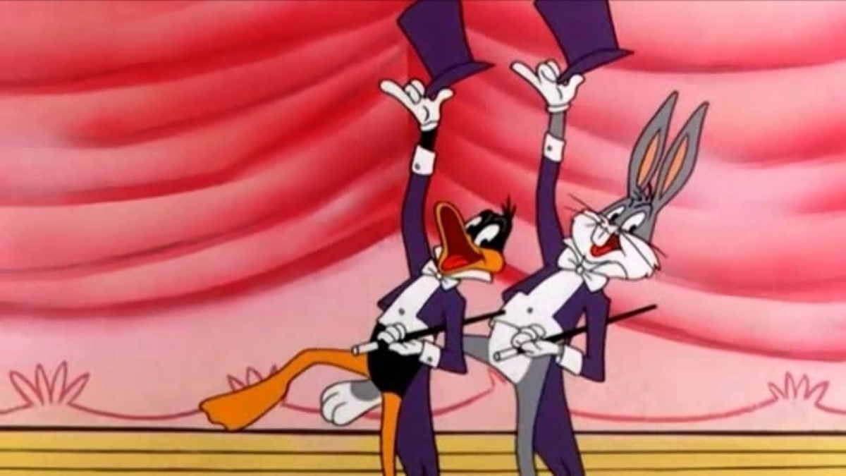 Patolino e Pernalonga em Looney Tunes (Reprodução)