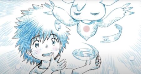 Rascunho do novo filme de Digimon Adventure 02 (Reprodução)