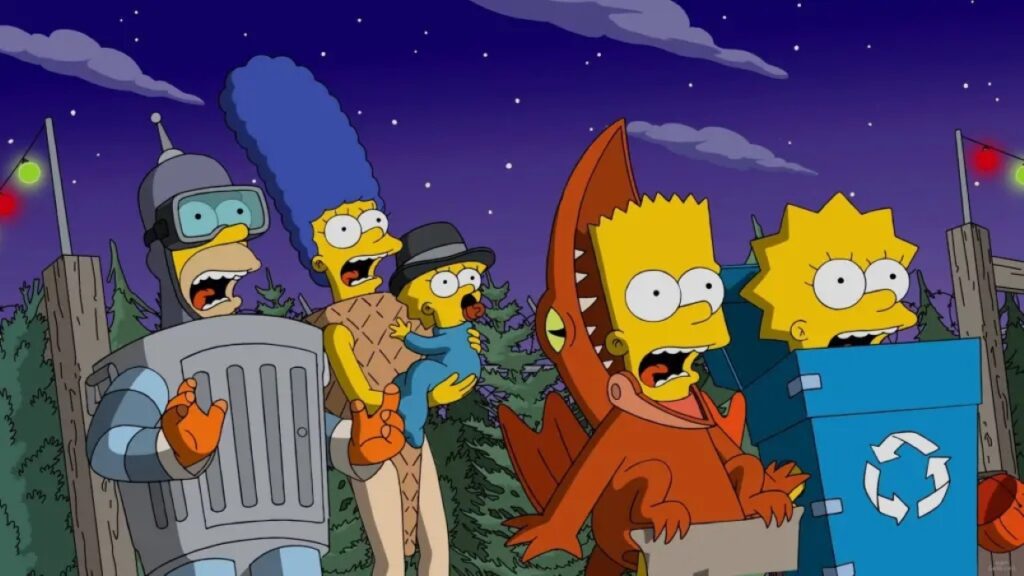 Os Simpsons terão crossover com Death Note e It: A Coisa Os Simpsons (Reprodução)