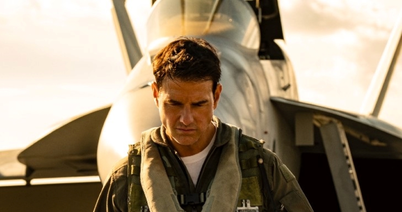 Tom Cruise como Pete em Top Gun: Maverick (Reprodução / Paramount)