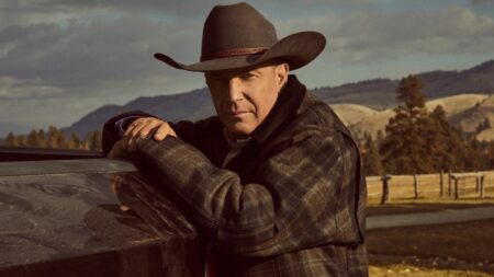 Kevin Costner como John Dutton em Yellowstone (Reprodução)