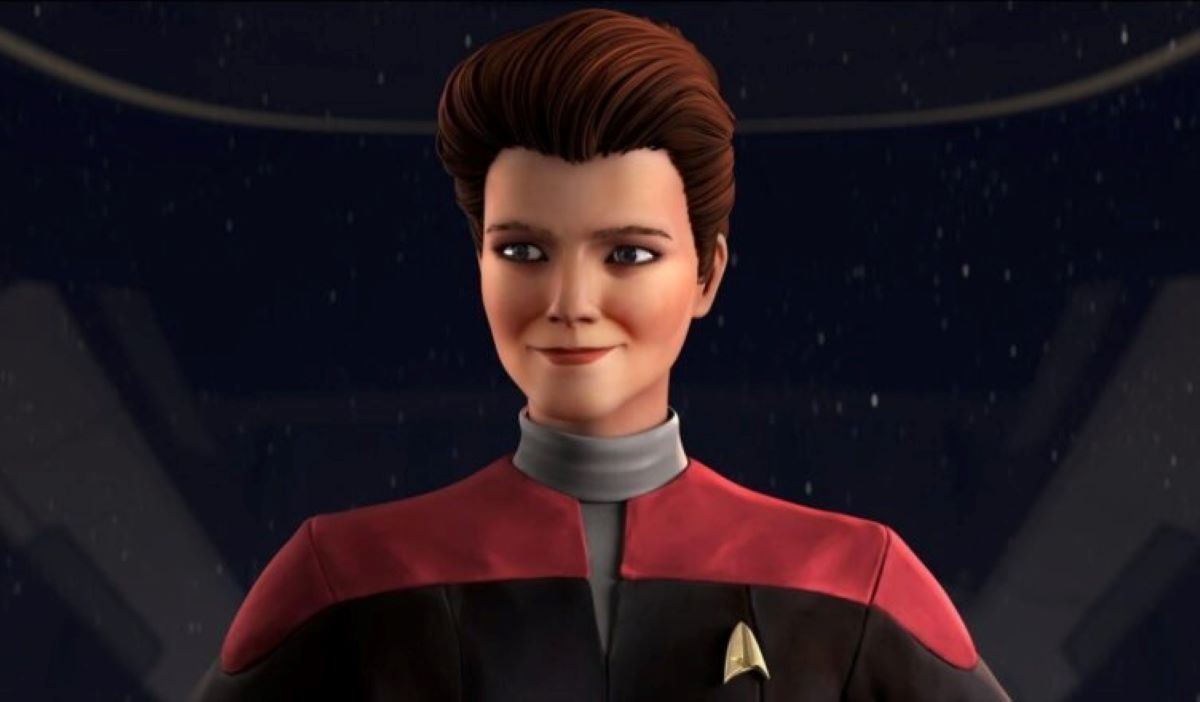 Almirante Janeway em Star Trek: Prodigy (Reprodução / Nickelodeon)