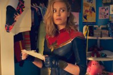 Brie Larson como Capitão Marvel em Ms. Marvel (Reprodução / Disney+)