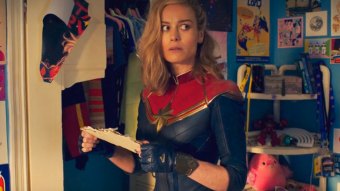 Brie Larson como Capitão Marvel em Ms. Marvel (Reprodução / Disney+)
