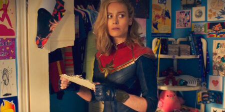 Brie Larson como Capitão Marvel em Ms. Marvel (Reprodução / Disney+)