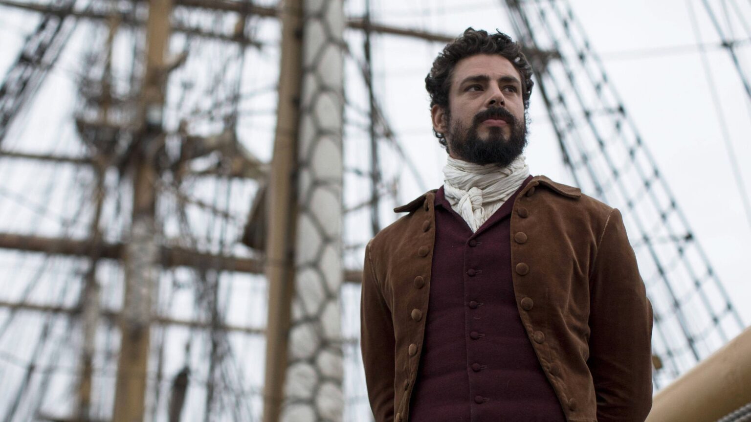 Recém-saído dos cinemas, A Viagem de Pedro chega à TV a cabo Caua Reymond como Dom Pedro em A Viagem de Pedro Reproducaoc e1662410005461