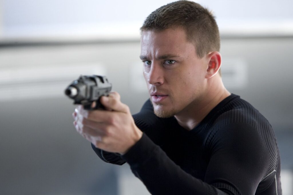 G.I. Joe: Depois de recusar filme 7 vezes, Channing Tatum revela que pediu para ser morto em sequência Channing Tatum em G. I. Joe A Origem de Cobra Reproducao