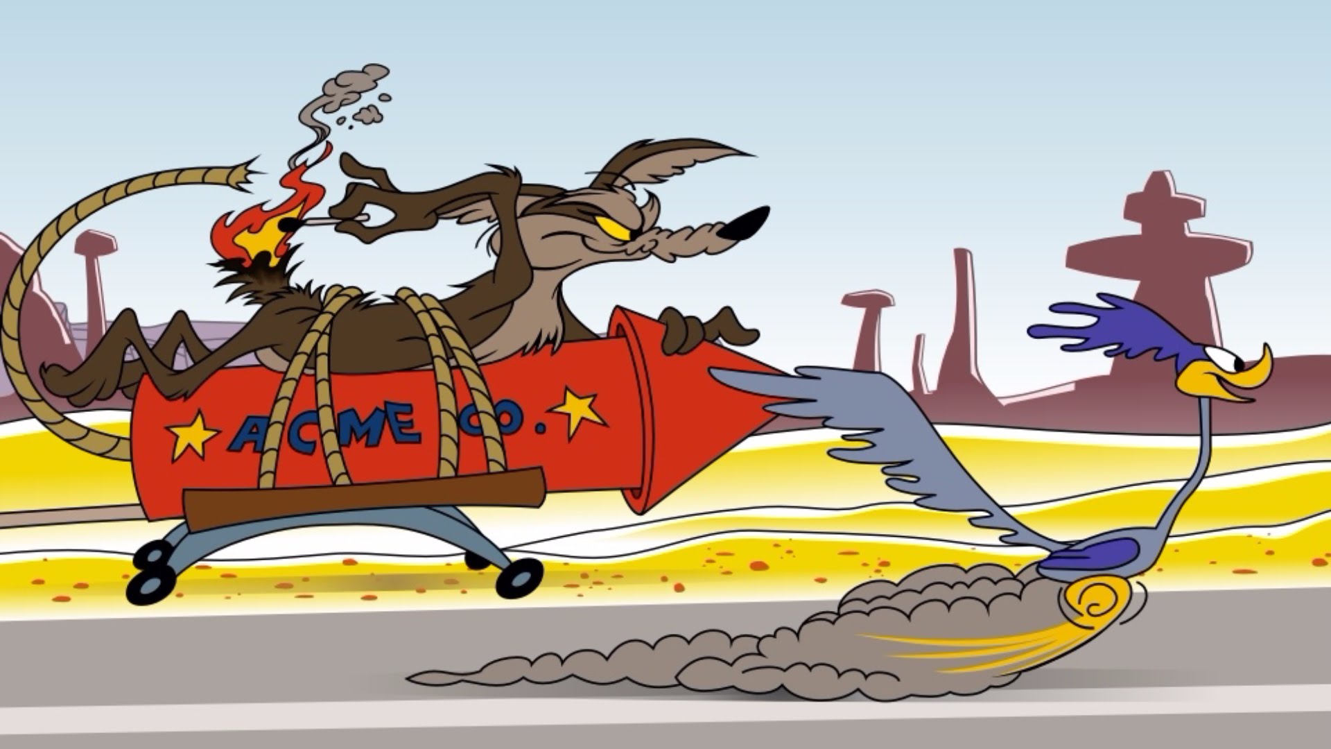 Marvel homenageia dois personagens adorados dos Looney Tunes em nova HQ; veja imagem! 1 Coiote e Papaleguas Reprducao