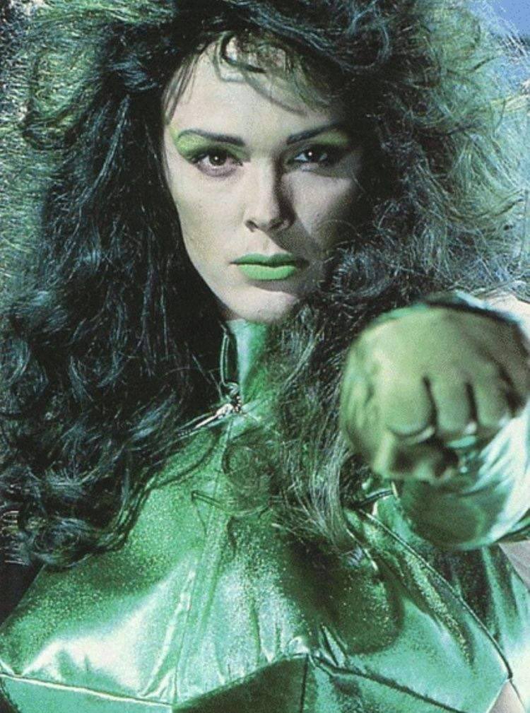 Brigitte Nielsen como a Mulher-Hulk