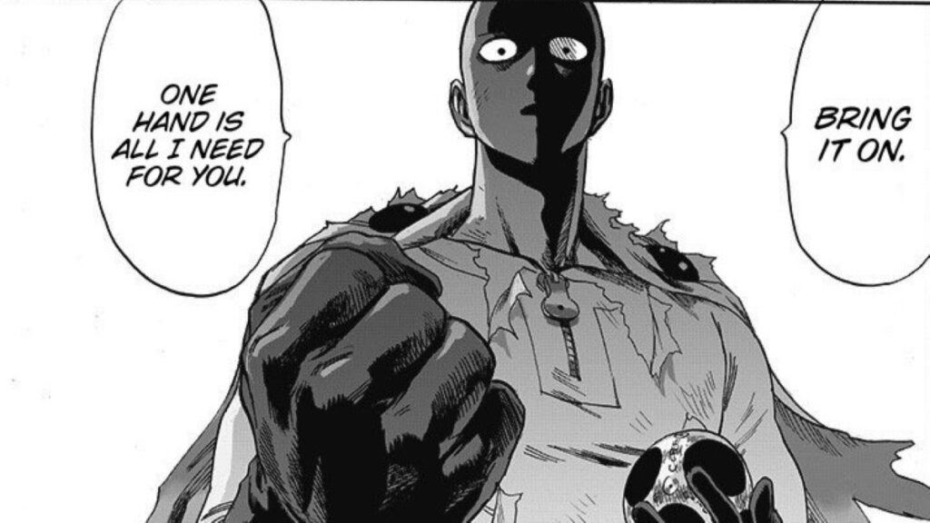 One-Punch Man: Saitama finalmente decide lutar a sério contra Garou One-Punch Man (Reprodução)