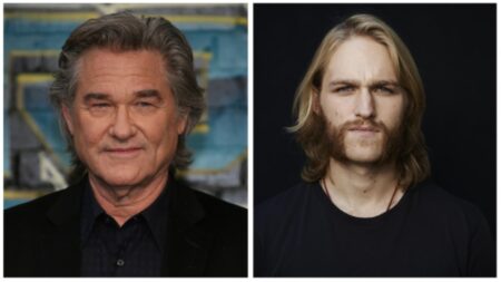 Apple escala astros da Marvel para nova série do Godzilla Kurt Russell e Wyatt Russell (Reprodução)
