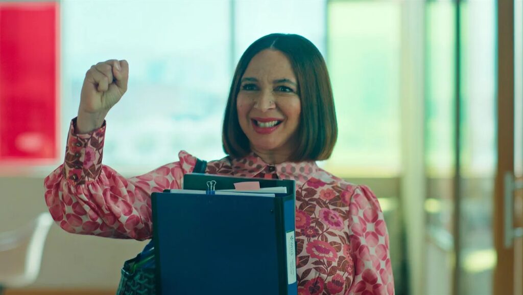 Loot | Apple define destino de estrelada por Maya Rudolph Molly Novak (Maya Rudolph) em Loot (Reprodução / Apple TV+)