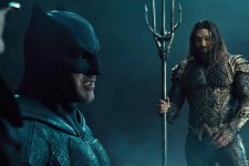 Batman (Ben Affleck) e Aquaman (Jason Momoa) em Liga da Justiça