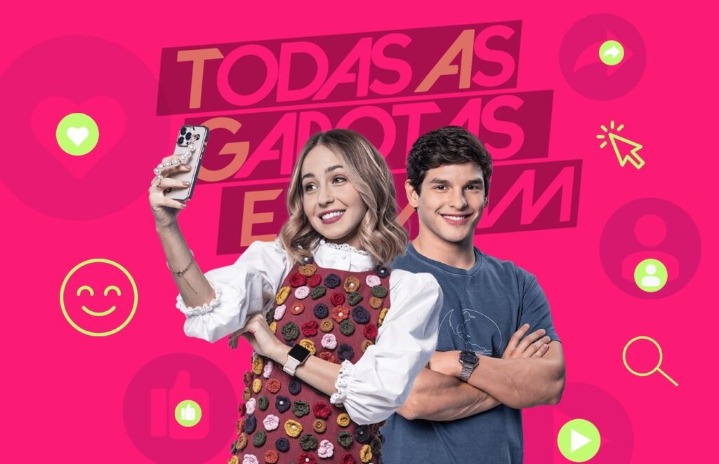 Record stalkeia e persegue atores de série bíblica fracassada nas redes sociais Todas as Garotas em mim Divulgacao Record