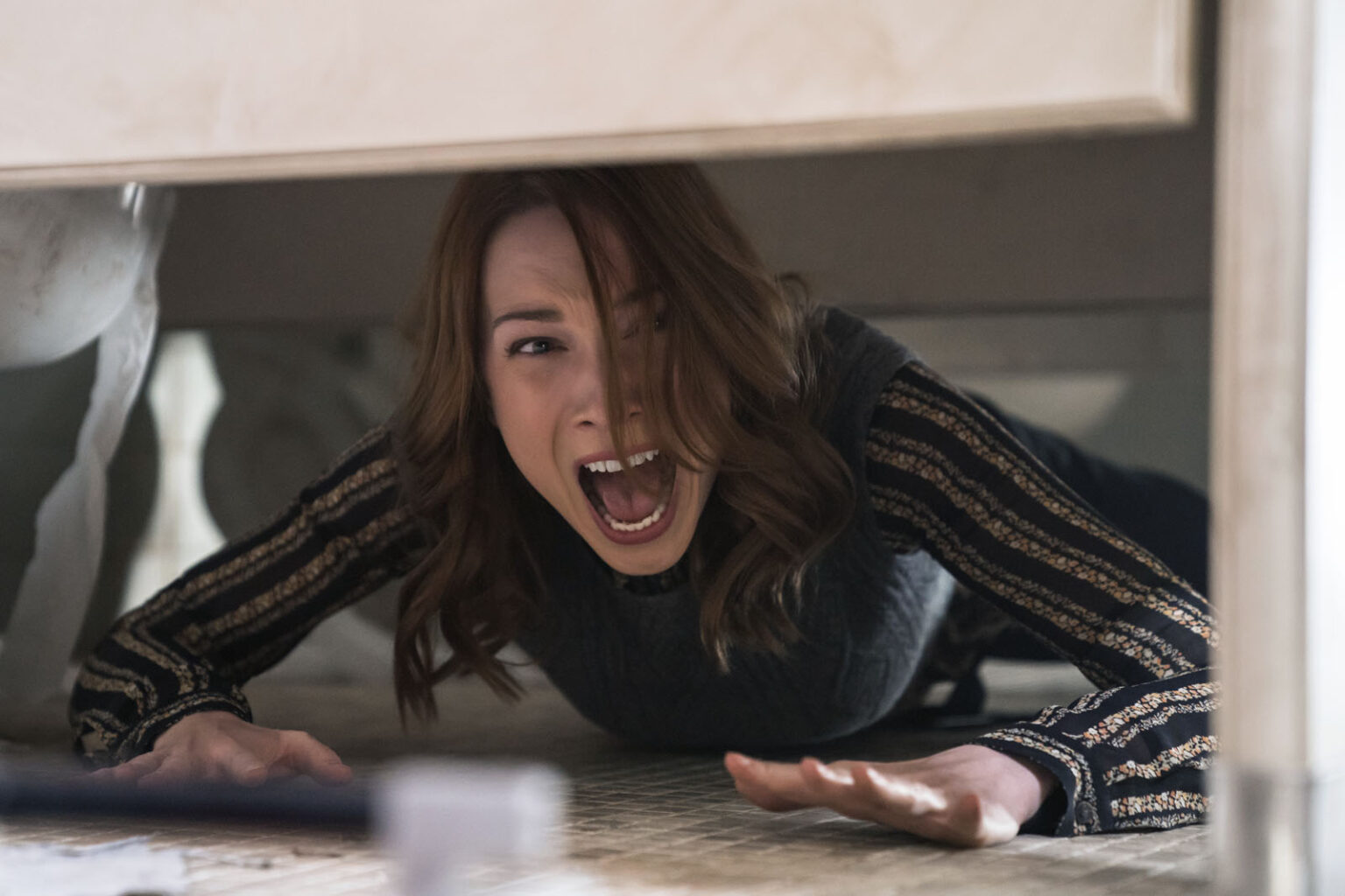Atriz de Halloween Ends conta porque achou o filme “traumatizante” Andi Matichak é Allyson em Halloween (Reprodução)