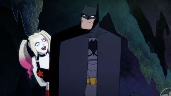 Arlequina e Batman em Harley Quinn (Reprodução / HBO Max)