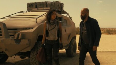 Westworld | Episódio 7 da 4ª temporada, explicado Aurora Perrineau é Frankie e Jeffrey Wright é Bernard em Westworld (Reprodução)