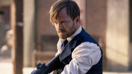 Caleb (Aaron Paul) em Westworld