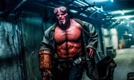 David Harbour como Hellboy (Reprodução)