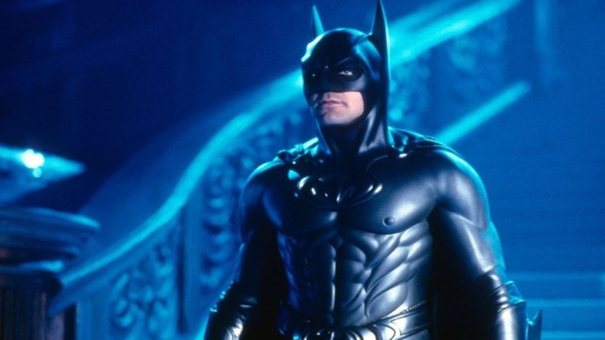 George Clooney como Batman em Batman e Robin (Reprodução / DC)