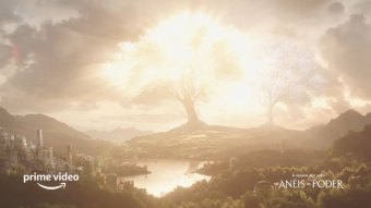 Cena de O Senhor dos Anéis: Os Anéis de Poder (Reprodução / Prime Video)