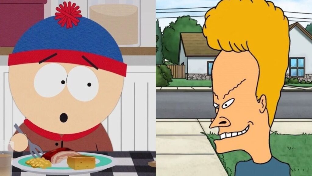 Filmes de South Park e Beavis e Butt-Head chegam no Paramount+ South Park / Beavis and Butthead (Reprodução)