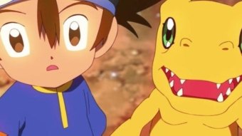 Taichi e Agumon em Digimon Adventure (Reprodução)