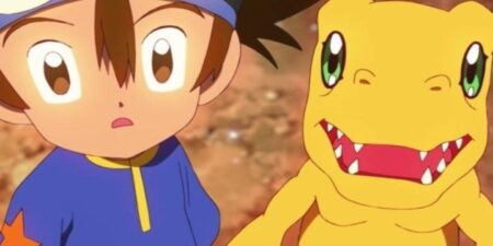 Taichi e Agumon em Digimon Adventure (Reprodução)