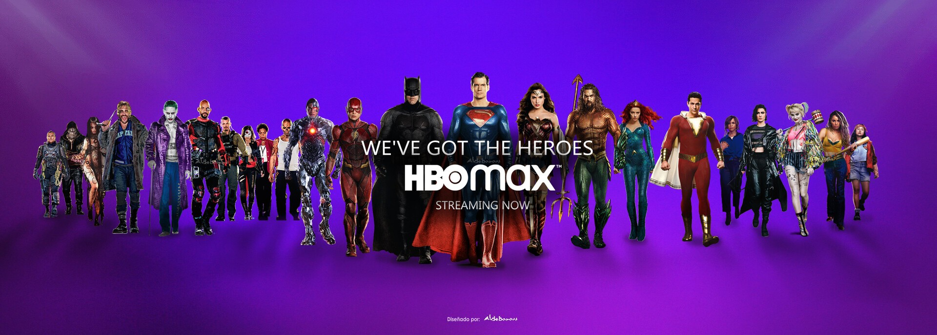 Poster de divulgação do HBO Max