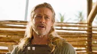 Brad Pitt como Jack Trainer em Cidade Perdida (Reprodução)