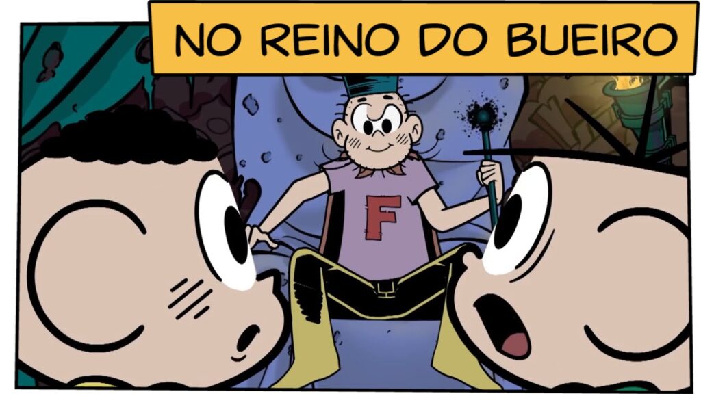 Capitão Feio | Origem do personagem da Turma da Mônica envolve pacto com entidade Cascao Capitao Feio e Cebolinha Reproducao YouTube