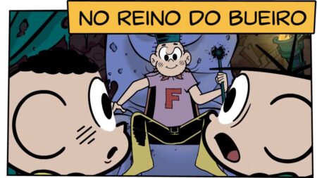 Capitão Feio | Origem do personagem da Turma da Mônica envolve pacto com entidade Cascao Capitao Feio e Cebolinha Reproducao YouTube