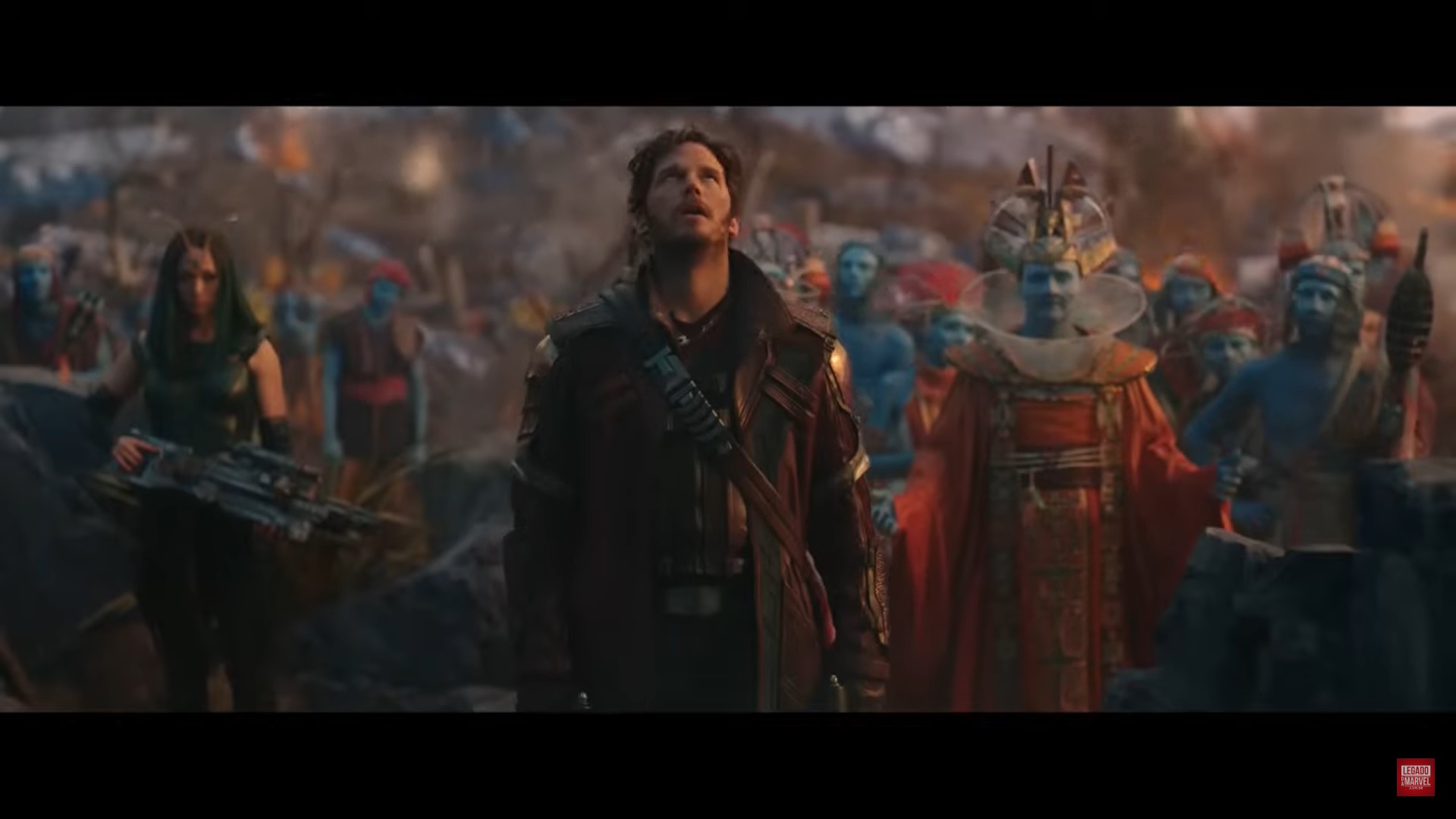 Roteirista de Thor: Amor e Trovão ressalta importância de Peter Quill no filme 2 Cena de Thor Amor e Trovao Reproducao Youtube