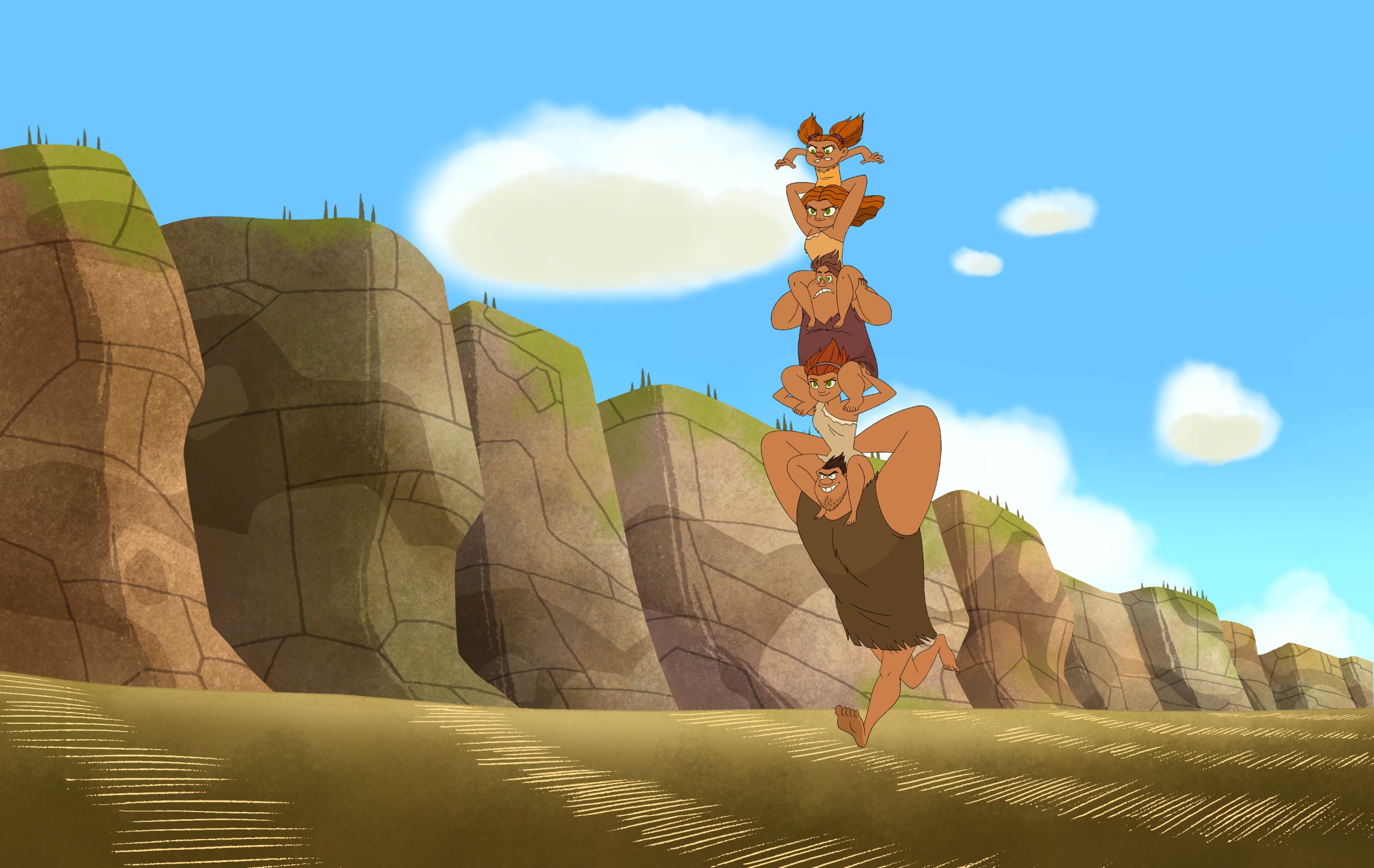 Os Croods, O Início (Reprodução / DreamWorks (Reprodução)