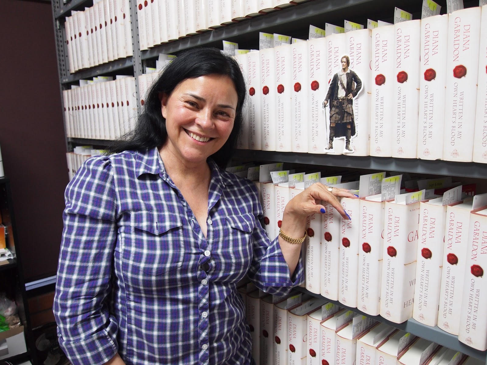 Diana Gabaldon, autora dos livros que deram origem à série Outlander